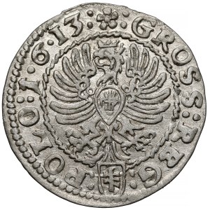 Sigismond III Vasa, gros de Cracovie 1613 – début de la série