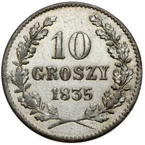 Free City of Kraków, 10 groszy, 1835