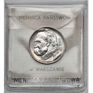 Replica: 2 zlote silver coin, 1936, Piłsudski—official Mint issue