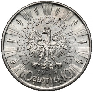 Piłsudski 10 złotych 1938