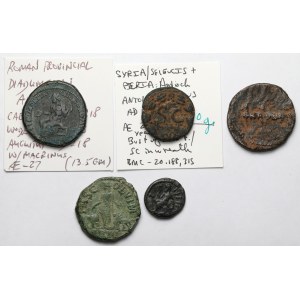 Roman Empire, Provinces, Bronze Coins - Set (5 pieces)