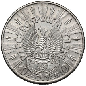 Piłsudski, 10 zlotys, 1934 – Strzelecki