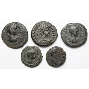Roman Empire, Provinces, Bronze Coins - Set (5 pieces)