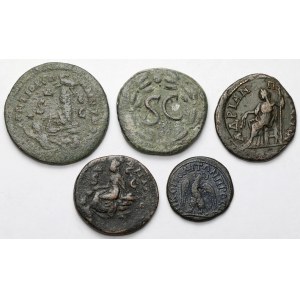 Roman Empire, Provinces, Bronze Coins - Set (5 pieces)