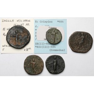 Roman Empire, Asses and Sesterces - Set (5 pcs)