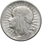 Głowa Kobiety 5 złotych 1932 ze znakiem, Warszawa - rzadkie