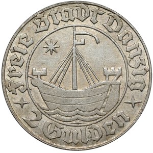 Gdańsk, 2 guilders, 1932