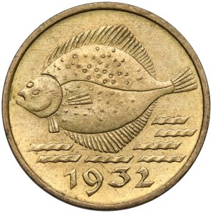 Gdaňsk, 5 fenigů, 1932, platýs
