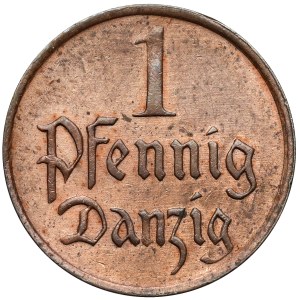 Gdańsk, 1 fenig, 1930