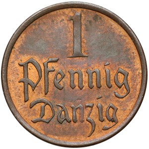 Gdańsk, 1 fenig, 1937