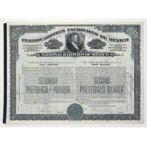 México, Ferrocarriles Nacionales de México, 200 Pesos 1910