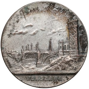 Medal Commemorating the Destruction of the Poniatowski Bridge in Warsaw, 1915 (Knedler)