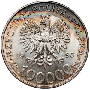100 000 zlotých 1990 Solidarita – varianta A