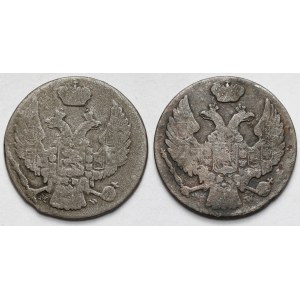 10 Groschen 1835 und 1838 MW – Set (2 Stück)