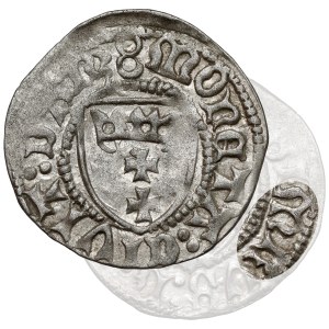 Casimir IV Jagiellon, Gdańsk Szeląg – KASIMRVS error
