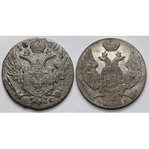 10 Groschen 1830 und 1840 – Set (2 Stück)