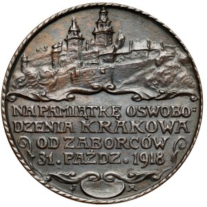 The 1918 Liberation of Kraków Medal