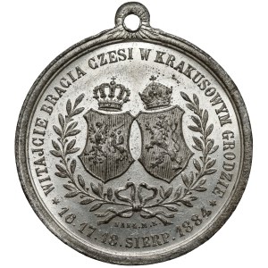 Medal Commemorating the Visit of the Czech SOKOL 1884 to Krakow