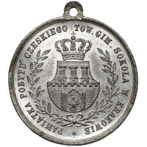 Medal Commemorating the Visit of the Czech SOKOL 1884 to Krakow