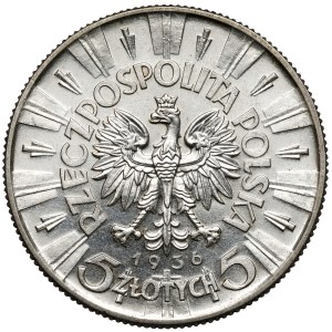Piłsudski 5 zlotých 1936