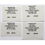 Roman Empire, Follis - Set (4 pcs)
