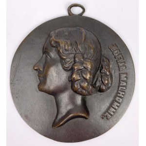 A later casting of the Minter medallion—Zofia Malhomme
