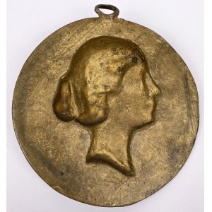 A later casting of the Minter medallion—Zofia Malhomme