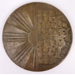 Medallion (17 cm) by Mikołaj Koperni, 1973