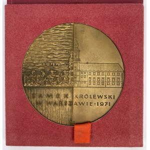 1971 Royal Castle in Warsaw Medal - in a box