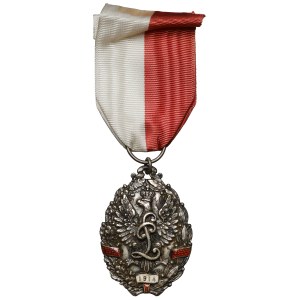 II RP, Odznaka pamiątkowa Legionu Puławskiego [2025] - Michrowski