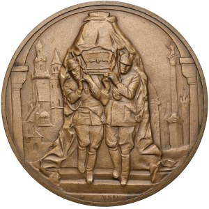 Medal, Józef Piłsudski - rocznica śmierci 1936 r.