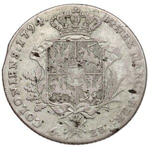 Poniatowski, Talar 6-złotowy 1794