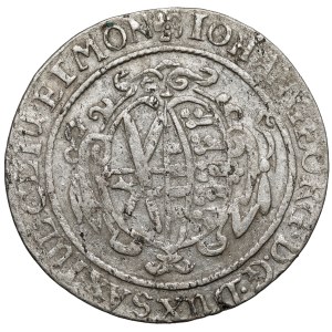 Saxony, Johann Georg I, 1/24 thaler, 1644 CR