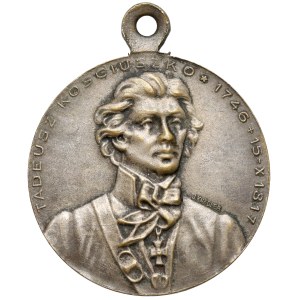 Medal Tadeusz Kościuszko - pochowany na Wawelu 1917