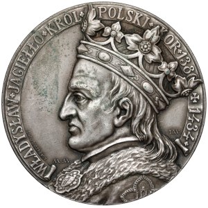 Medaila k 500. výročiu bitky pri Grunwalde / Vladislav Jagello 1910