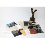 A collection of memorabilia belonging to Jerzy Stawski, alias "Lubicz"—including an ID card for the Home Army Cross and a calendar from 1944