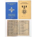Zbiór pamiątek po Jerzym Stawskim ps.Lubicz - w tym legitymacja do Krzyża Armii Krajowej i kalendarz z roku 1944
