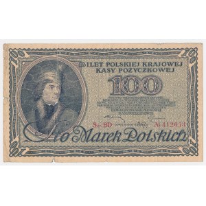100 mkp febbraio 1919 - Ser.BD