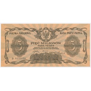 5 mln mkp 1923 - B