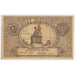 20 groszy 1924