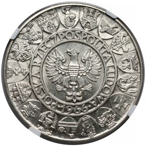 100 zlotych, 1966: Mieszko and Dąbrówka