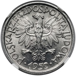 2 zlote, 1959—the rarest year