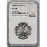 2 zlote, 1959—the rarest year