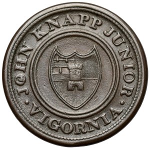 Wielka Brytania, Halfpenny 1813 - Vigornia (Worcester) - John Knapp Junior