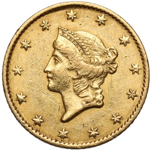 USA, Dolar 1849 - Gold Dollar - Liberty Head