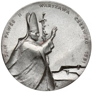 SILVER Medal: 200 Years of the May 3 Constitution / John Paul II