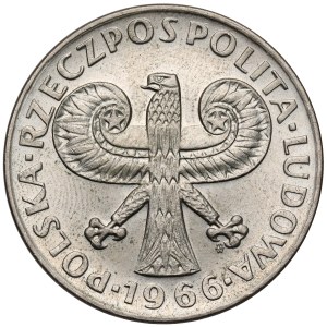 10 zlotych, 1966, Small Column