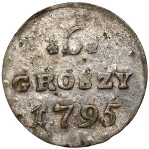 Poniatowski, 6 groszy, 1795