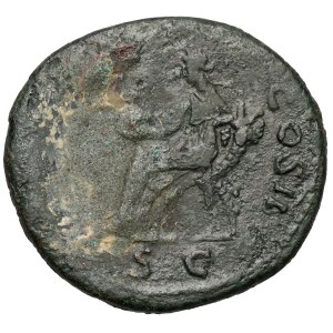 Trajan (98–117 CE) Dupondius, Rome