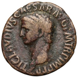 Claudius (41–54 n. Chr.) – As – Minerva